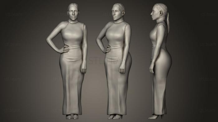 3D model Kim Kardashian (STL)